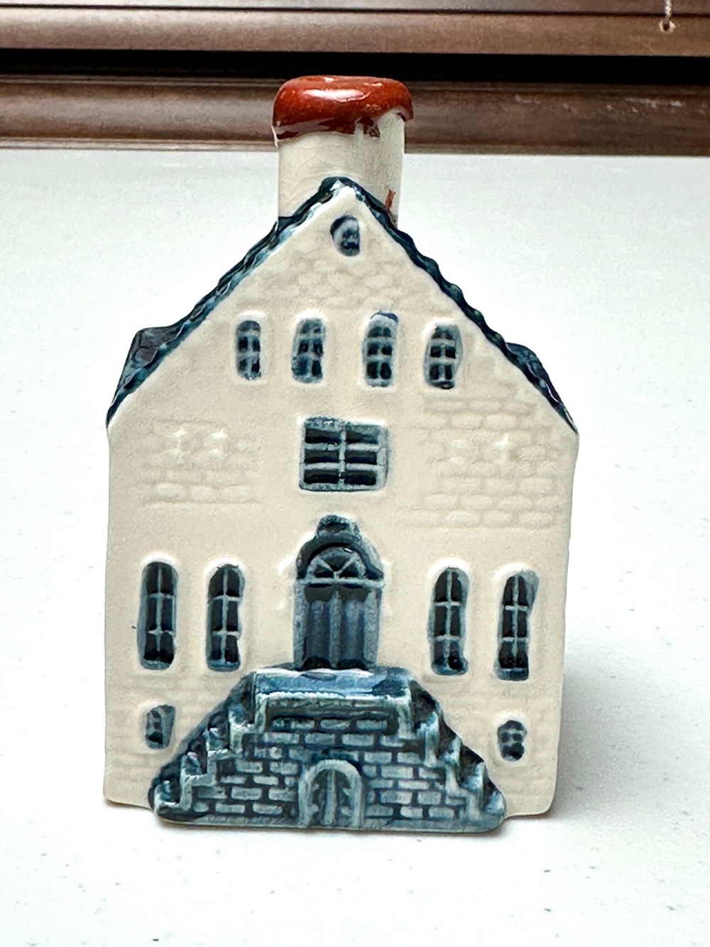 KLM #4 Blue Delft House RYNBENDE Sealed Empty Vintage Rare